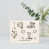 実験クロック ポストカード (スタンド正面)