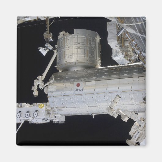 実験モジ日本のュールきぼう研究室2 マグネット (正面)