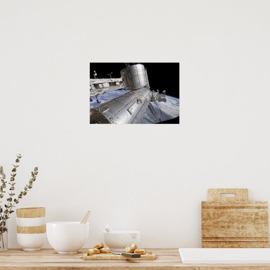 実験モジ日本のュールきぼう研究室 ポスター (キッチン)