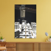 実験モジ日本のュール露出設備 キャンバスプリント (インサイチュ (リビング))