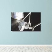 実験モデルのロボット日本のアーム2 キャンバスプリント (インサイチュ (ウッドフロア))