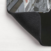 実験モデルのロボット日本のアーム マウスパッド (コーナー)