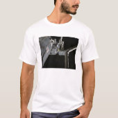実験モデルのロボット日本のアーム Tシャツ (正面)
