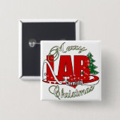 実験化学クリスマス 缶バッジ (正面&裏面)