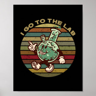 実験化学科学ユーモアTシャツケチャイ ポスター