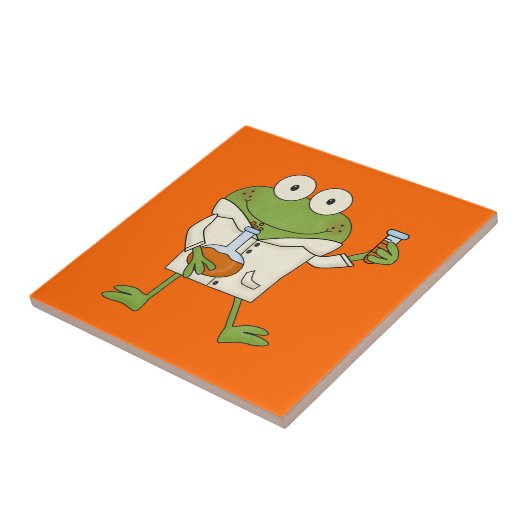 実験室のカエル タイル (側面)