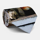 実験室のガラス器具 ネクタイ (ロール)