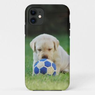 実験室のサッカーの選手 iPhone 11 ケース