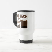 実験室の技術の(おもしろいな)ギフト トラベルマグ (正面左)