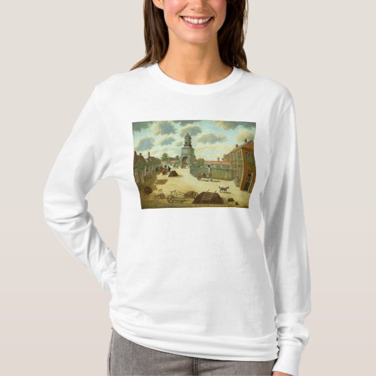 実験室の正方形 Tシャツ (正面)