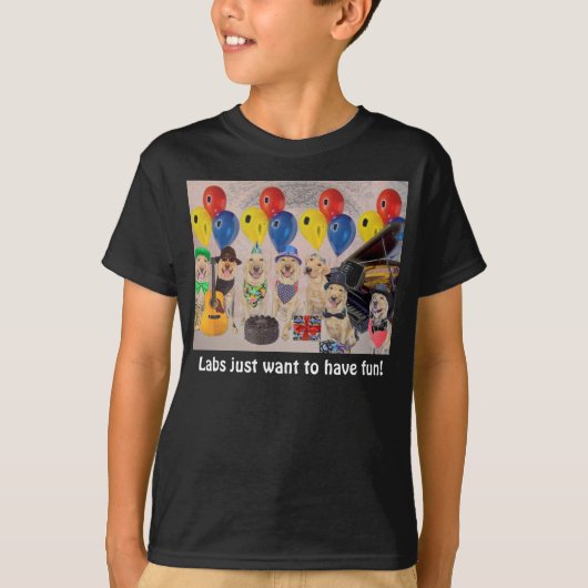 実験室はちょうど楽しい時を過したいと思います! Tシャツ (正面)