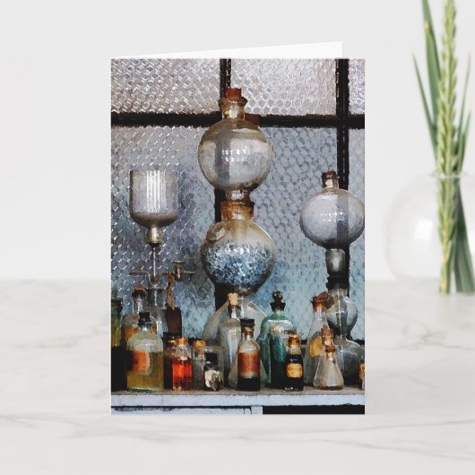 実験室ガラス製品 カード (正面)