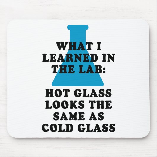 実験室ガラス マウスパッド (正面)