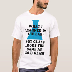 実験室ガラス Tシャツ