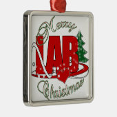 実験室クリスマス メタルオーナメント (右)