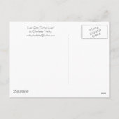 "実験室サンタの抱擁"は芸術のクリスマスの郵便はがき得ます シーズンポストカード (裏面)