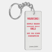 実験従がうKeychain キーホルダー (正面左)