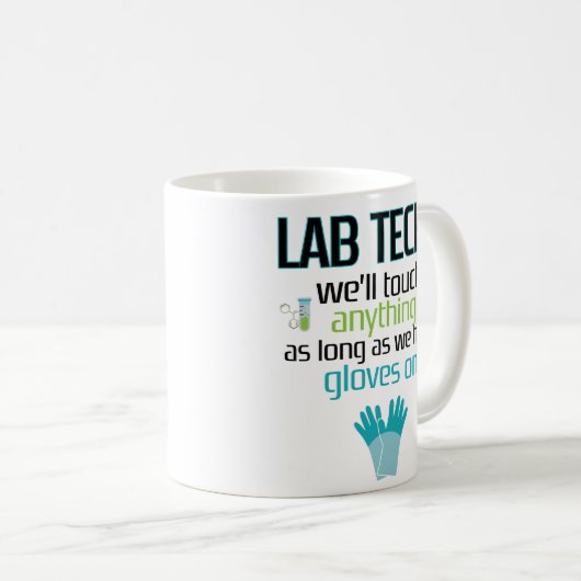 実験技術者のおもしろいなコーヒー・マグの実験室週 コーヒーマグカップ (正面右)