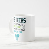 実験技術者のおもしろいなコーヒー・マグの実験室週 コーヒーマグカップ (正面左)