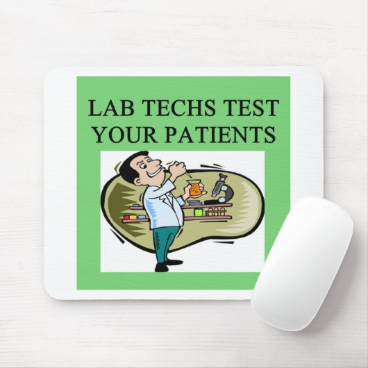 実験技術者の医学の冗談 マウスパッド (マウス)