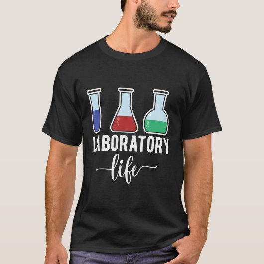 実験技術者生命研究所 Tシャツ (正面)