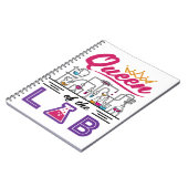 実験技術者科学者の女王 ノートブック (左側)