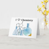 実験機器化学 カード (黄色い花)