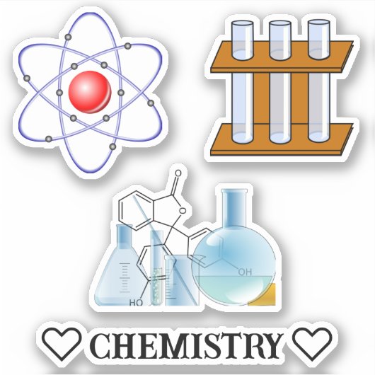実験機器化学 シール (正面)