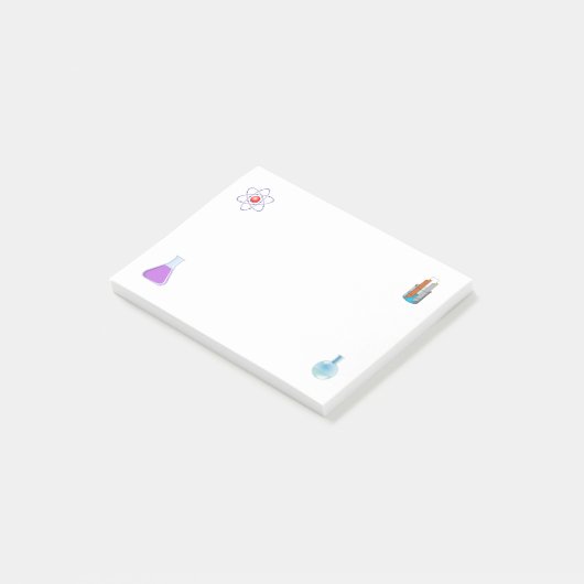 実験機器化学 ポストイット (アングル)