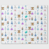 実験機器化学 ラッピングペーパー (フラット)