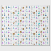 実験機器化学 ラッピングペーパー (フラット)