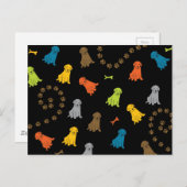 実験犬 ポストカード (正面/裏面)