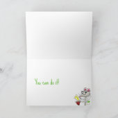 実験用ねずみは「できるよ!」 勇気付けられるカード カード (内部)