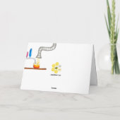 実験用ねずみ「やったな!」 おめでとうカード部1 カード (裏面)