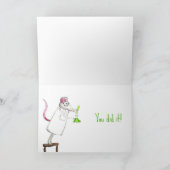 実験用ねずみ「やったな!」 おめでとうカード部2 カード (内部)