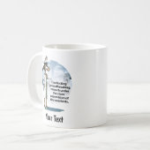 実験用のライフラット帽子 コーヒーマグカップ (正面左)