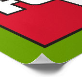 実験用ラットポスター ポスター (角)