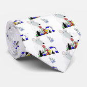 実験用ラット化学 ネクタイ (ロール)