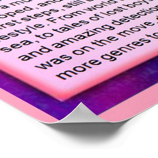 実験的ジャンル ポスター (角)