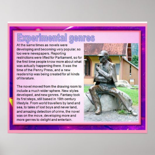 実験的ジャンル ポスター (正面)