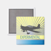 実験航空機 マグネット (正面/裏面)