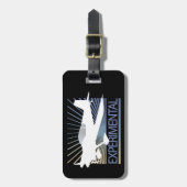 実験航空機 ラゲッジタグ (正面縦)
