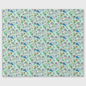 実験鳥類鳥類学 ラッピングペーパー (フラット)