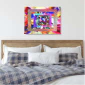 実験#2 キャンバスプリント (インサイチュ (寝室))