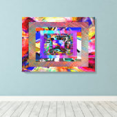 実験#2 キャンバスプリント (インサイチュ (ウッドフロア))