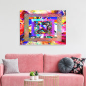 実験#2 キャンバスプリント (インサイチュ (リビング))