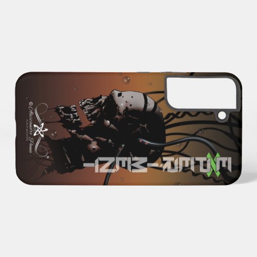 実験 SAMSUNG GALAXYケース (裏面横)