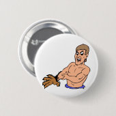 実験bearman 缶バッジ (正面&裏面)