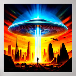 客が到着する ポスター