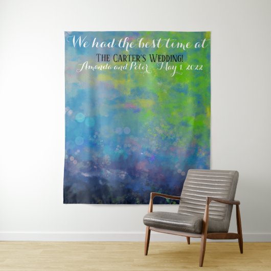 客写真の印象結婚派背景 タペストリー (インサイチュ)